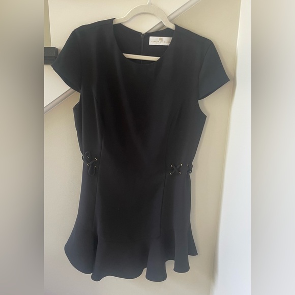 McKenna Dress in Black by Amanda Uprichard. Size Large. - Picture 2 of 4